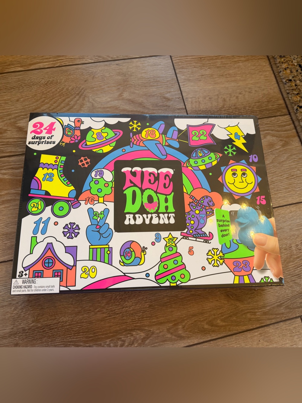 RARE SEALED Schylling NeeDoh 2026 Christmas Advent Calendar